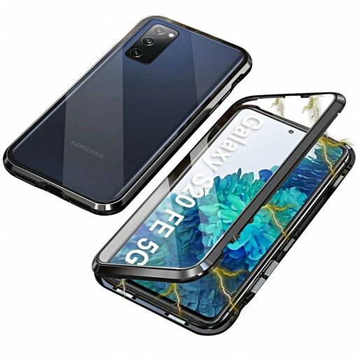 Foto - Magnetický kryt pro Samsung Galaxy S20 FE - Černý