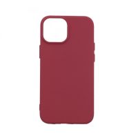 Silikonový kryt pro iPhone 13 mini - Vínově červený