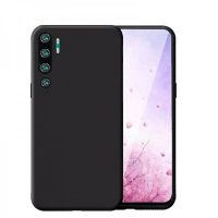 Silikonový kryt pro Xiaomi Mi Note 10 a 10 Pro - Černý