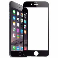 3D tvrzené sklo pro iPhone 6 a 6S - Černé