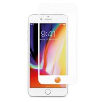 3D tvrzené sklo pro iPhone 6 Plus - Bílé