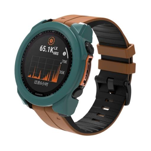 Foto - Ochranný kryt pro Garmin Fénix 8 43mm - Zelený