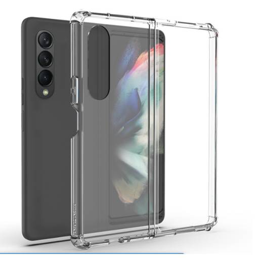 Foto - Plastový kryt pro Samsung Galaxy Z Fold6 - Průhledný